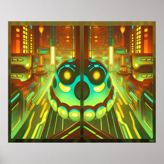 Stad van Monstrocity Poster (Voorkant)