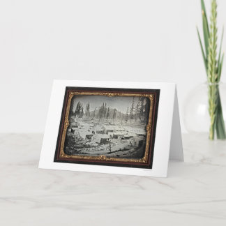 Stad van Nevada, 1852 door Joseph Blaney Kaart