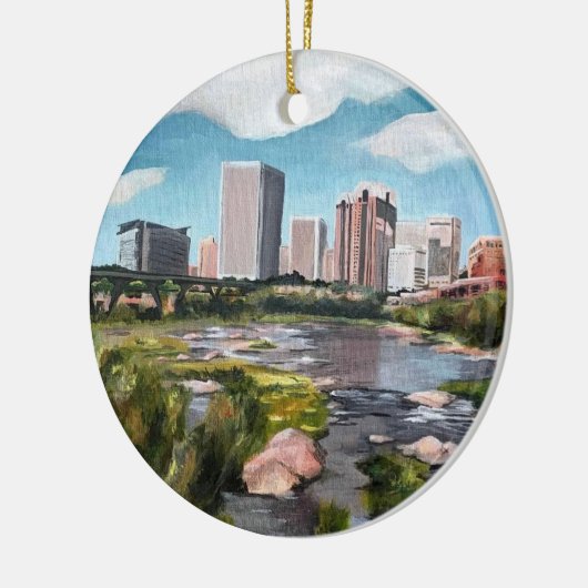Stad van Richmond Virginia Ornament (Links)