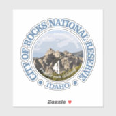 Stad van Rocks NR Sticker (Vel)