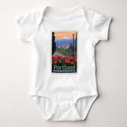 Stad van Roos | Portland, Oregon Romper (Voorkant)