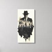 Stad van Schaduwen Canvas Afdruk (Voorkant)