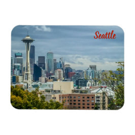 Stad van Seattle Magnet Magneet