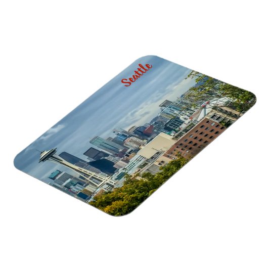 Stad van Seattle Magnet Magneet (Linkerzijde)