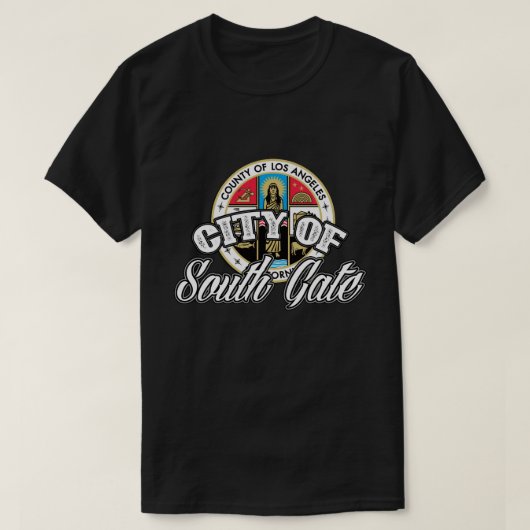 Stad van South Gate shirt tshirt (Design voorkant)