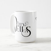 Stad van Veils Coffee Mok (Voorkant links)
