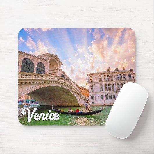 Stad Venetië, Italië Muismat (Met muis)