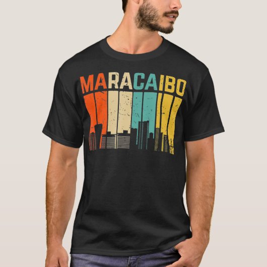  stad Venezuela Maracucho Maracaibo T-shirt (Voorkant)