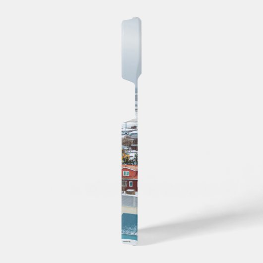 Stad Vic, IJsland iPhone Hoesje (Rechterkant)