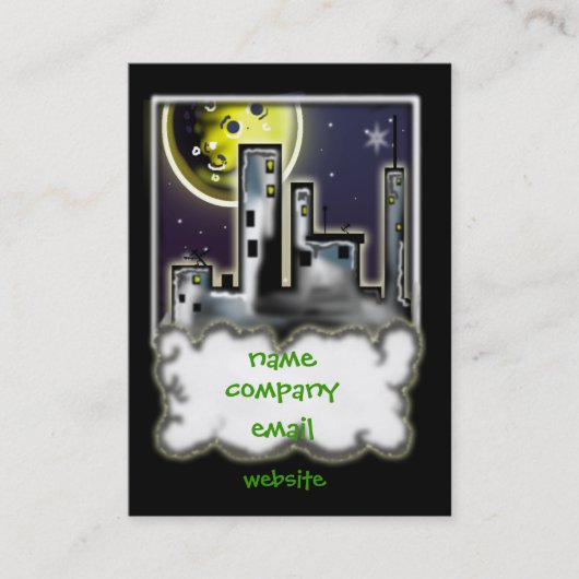 stad visitekaartje (Voorkant)