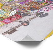 Stad Voltz 2025 tekening nummer 1: De Ohm Poster (Hoek)