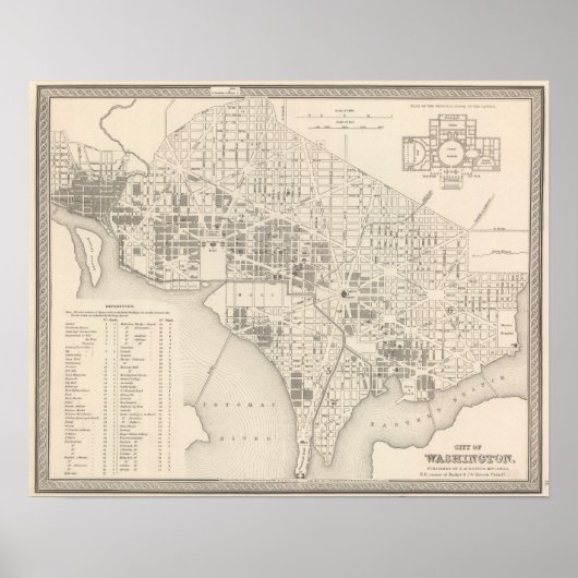 Stad Washington 2 Poster (Voorkant)