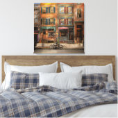 Stad - Washington DC - Geesten van het verleden 1 Canvas Afdruk (Insitu (Slaapkamer))