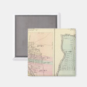 Stad Wausau, dorp Shawano Magneet (Voorkant / Achterkant)