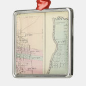 Stad Wausau, dorp Shawano Metalen Ornament (Links)
