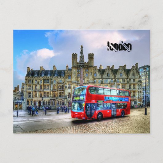 Stad Westminster, Londen Briefkaart (Voorkant)