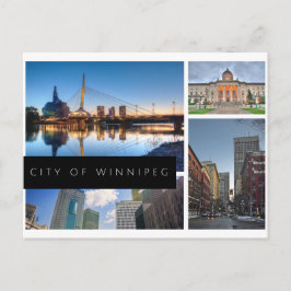 Stad Winnipeg Briefkaart
