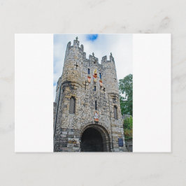 Stad York Micklegate Bar Briefkaart