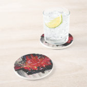 stad zandsteen onderzetter (Zijkant)