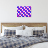 Stad ziel kunst canvas afdruk (Insitu (Slaapkamer))