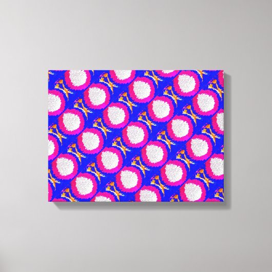 Stad ziel kunst canvas afdruk (Voorkant)
