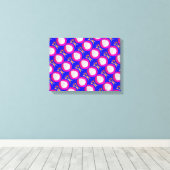 Stad ziel kunst canvas afdruk (Insitu (Houten vloer))
