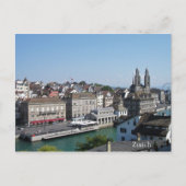 Stad Zürich Briefkaart (Voorkant)