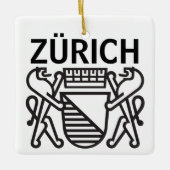 Stad Zürich, ZWITSERLAND Keramisch Ornament (Voorkant)