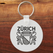 Stad Zürich, ZWITSERLAND Sleutelhanger (Voorkant)