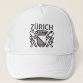 Stad Zürich, ZWITSERLAND Trucker Pet (Voorkant)