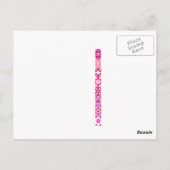 Stadbloemen Jersey Briefkaart (Achterkant)