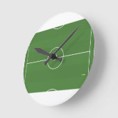 stade foot Wall Clock  Ronde Klok (Hoek)