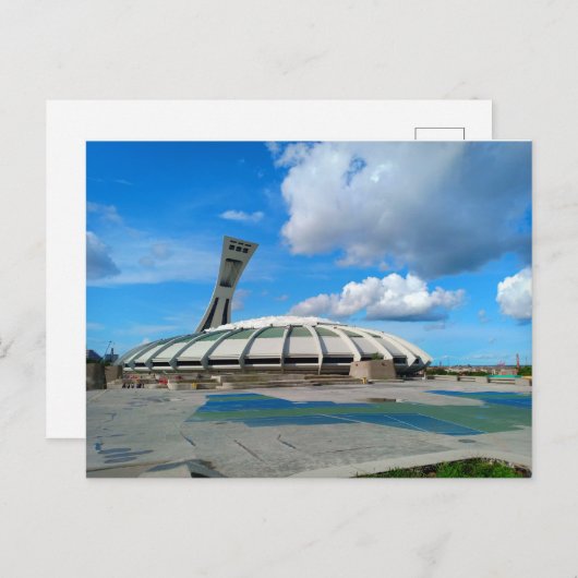 Stade olympique de Montréal Briefkaart (Voorkant / Achterkant)