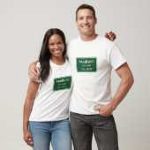 Stadgrensbord Madison Alabama T-shirt (Unisex)