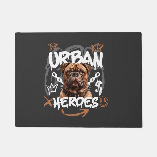 Stadhelden Hond Deurmat (Voorkant)