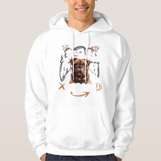 Stadhelden Hond Hoodie (Voorkant)