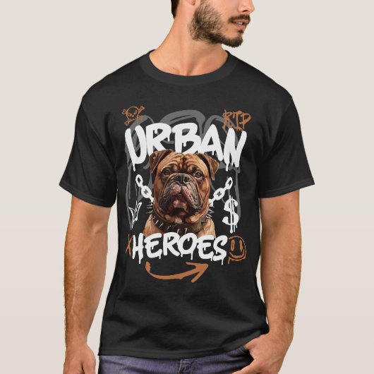 Stadhelden Hond T-shirt (Voorkant)