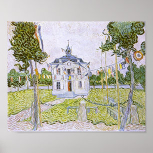 Stadhuis 14 Juli 1890, Vincent van Gogh van Auvers Poster
