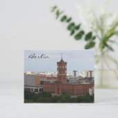 stadhuis briefkaart (Staand voorkant)