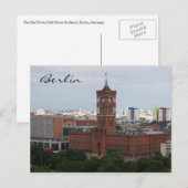 stadhuis briefkaart (Voorkant / Achterkant)