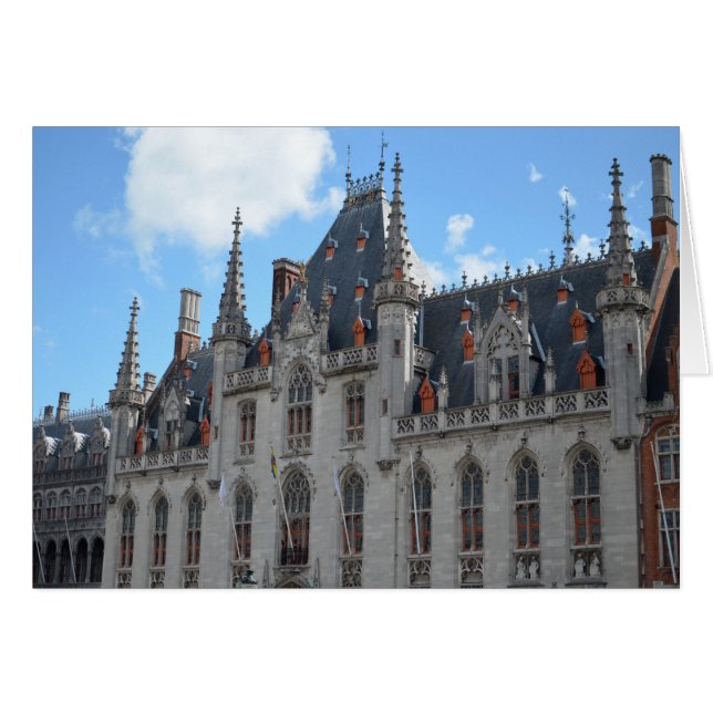 Stadhuis Brugge België Sprookjesfoto (Voorkant Horizontaal)