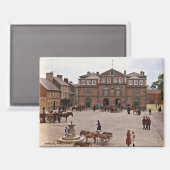 Stadhuis, Emily Square c1907, Athy Magneet (Voorkant / Achterkant)