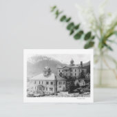 Stadhuis en gerechtsgebouw in Juneau Briefkaart (Staand voorkant)