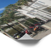 Stadhuis en Kunstencentrum, Hamilton, Bermuda Poster (Hoek)