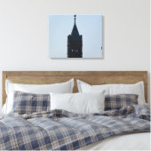 STADHUIS IN DE SCHADUWEN OMWONDEN CANVAS AFDRUK (Insitu (Slaapkamer))