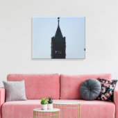 STADHUIS IN DE SCHADUWEN OMWONDEN CANVAS AFDRUK (Insitu (Woonkamer))