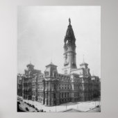 Stadhuis in Philadelphia Poster (Voorkant)