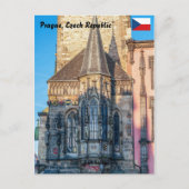 Stadhuis kapel op het Oude Stad Plein - Praag Briefkaart (Voorkant)