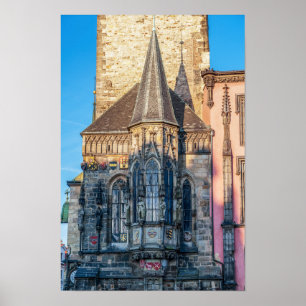 Stadhuis kapel op het Oude Stad Plein - Praag Poster