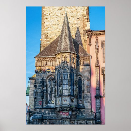 Stadhuis kapel op het Oude Stad Plein - Praag Poster (Voorkant)